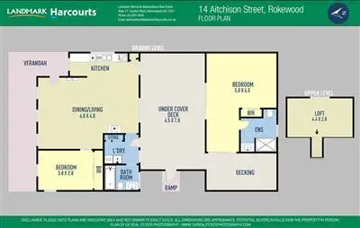Floorplan of Homely house listing, 14 Aitchison Street, Rokewood VIC 3330