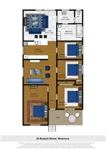 Floorplan of Homely house listing, 25 Russell Street, Woonona NSW