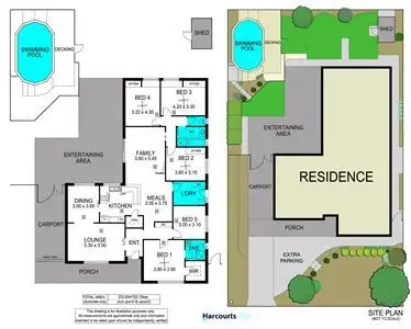 Floorplan of Homely house listing, 19 Brett Crescent, Hallett Cove SA 5158