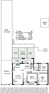 Floorplan of Homely house listing, 3 McGormans Road, Mount Pleasant SA