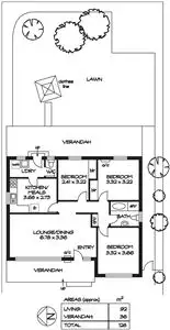 Floorplan of Homely house listing, Lot 1, 51 Dudley Crescent, Mansfield Park SA 5012