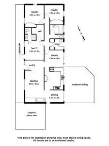 Floorplan of Homely house listing, 45 Cheviot Avenue, Berwick VIC 3806