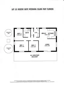 Floorplan of Homely house listing, 7 Clearview Road, Port Flinders SA 5495
