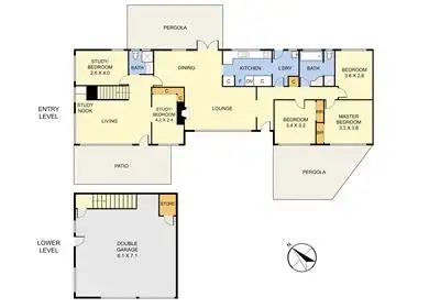 Floorplan of Homely house listing, 28 Anderson Street, Ferntree Gully VIC 3156