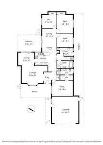 Floorplan of Homely house listing, 8 Hassett Court, Wantirna South VIC 3152