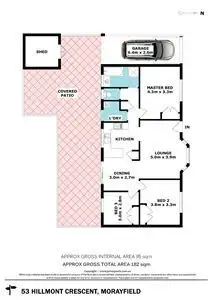 Floorplan of Homely house listing, 53 Hillmont Crescent, Morayfield QLD 4506