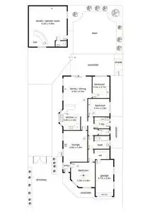 Floorplan of Homely house listing, 11 Topaz Close, Woodcroft SA 5162