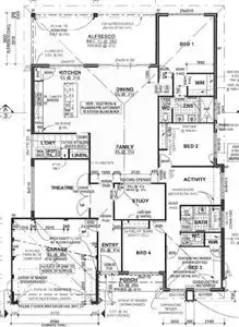 Floorplan of Homely house listing, 6 Caprock Crescent, Vasse WA 6280