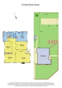 Floorplan of Homely house listing, 70 Forster Street, Norlane VIC 3214