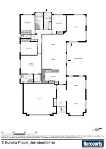 Floorplan of Homely house listing, 5 Euroka Place, Jerrabomberra NSW 2619