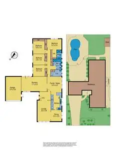 Floorplan of Homely house listing, 19 Donbirn Way, Vermont South VIC 3133