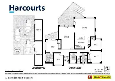 Floorplan of Homely house listing, 97 Ballinger Road, Buderim QLD 4556