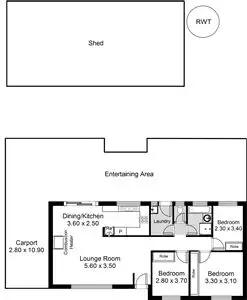 Floorplan of Homely house listing, 11 Channon Street, Port Elliot SA