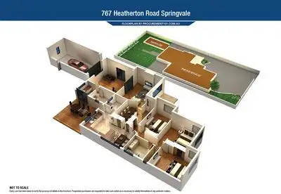 Floorplan of Homely house listing, 767 Heatherton Road, Springvale VIC 3171