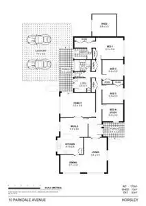 Floorplan of Homely house listing, 10 Parkdale Avenue, Horsley NSW 2530