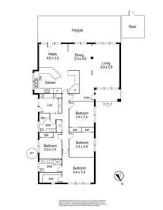 Floorplan of Homely house listing, 5 Kalinya Drive, Wantirna VIC 3152
