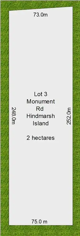 Floorplan of Homely land listing, Lot 3 Monument Road, Hindmarsh Island SA 5214