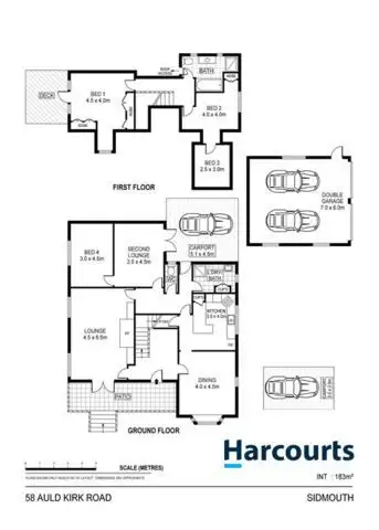 Floorplan of Homely house listing, 58 Auld Kirk Road, Sidmouth TAS 7270