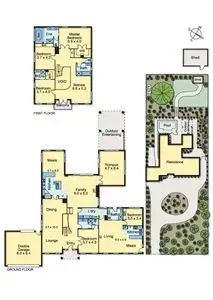 Floorplan of Homely house listing, 84 Humphries Road, Mount Eliza VIC 3930