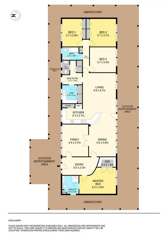 Floorplan of Homely house listing, 274 Blind Creek Road, Cardigan VIC 3352