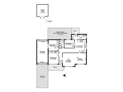 Floorplan of Homely house listing, 29 Lancelot Drive, Daw Park SA 5041