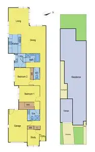 Floorplan of Homely house listing, 2/94 Bellbird Avenue, Norlane VIC 3214