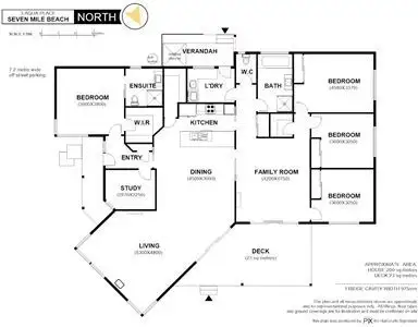 Floorplan of Homely house listing, 3 Aqua Place, Seven Mile Beach TAS 7170