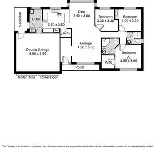 Floorplan of Homely house listing, 5A Clark Street, Goolwa SA 5214
