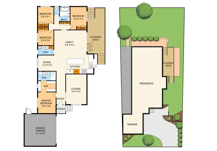 Floorplan of Homely house listing, 4 Auriol Court, Ferntree Gully VIC 3156