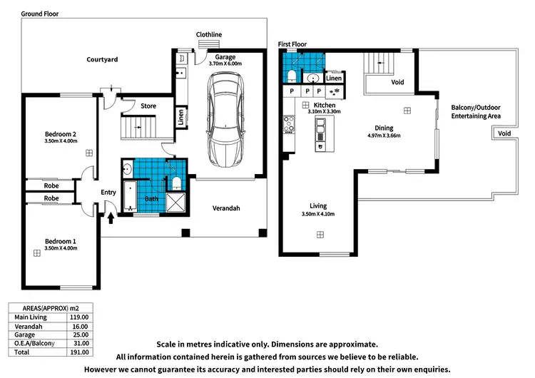 Floorplan of Homely house listing, 594B Brighton Road, South Brighton SA 5048