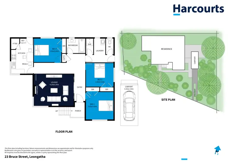 Floorplan of Homely house listing, 23 Bruce Street, Leongatha VIC 3953