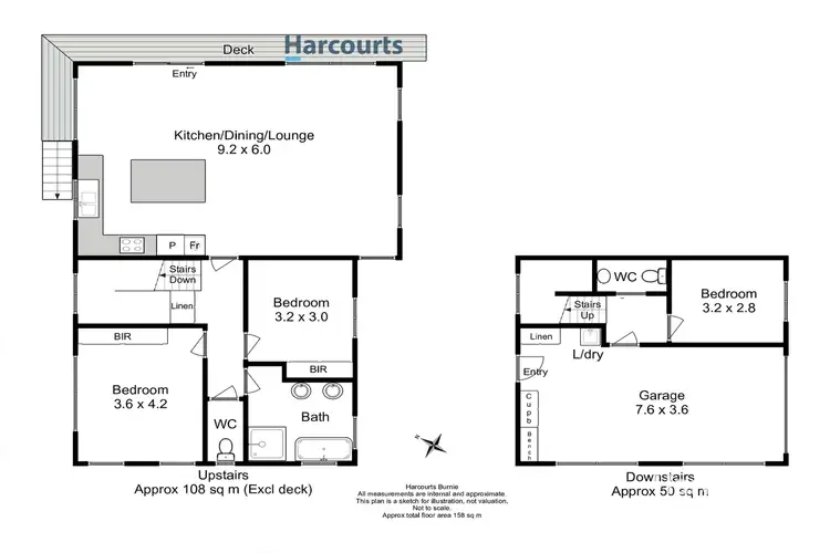 Floorplan of Homely house listing, 28 Heather Crescent, Park Grove TAS 7320