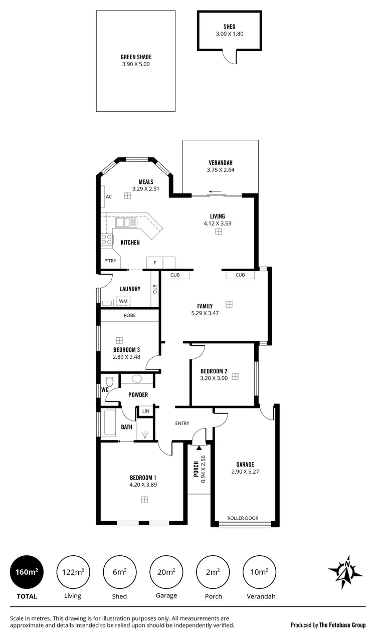 Floorplan of Homely house listing, 7 Robran Court, Newton SA 5074
