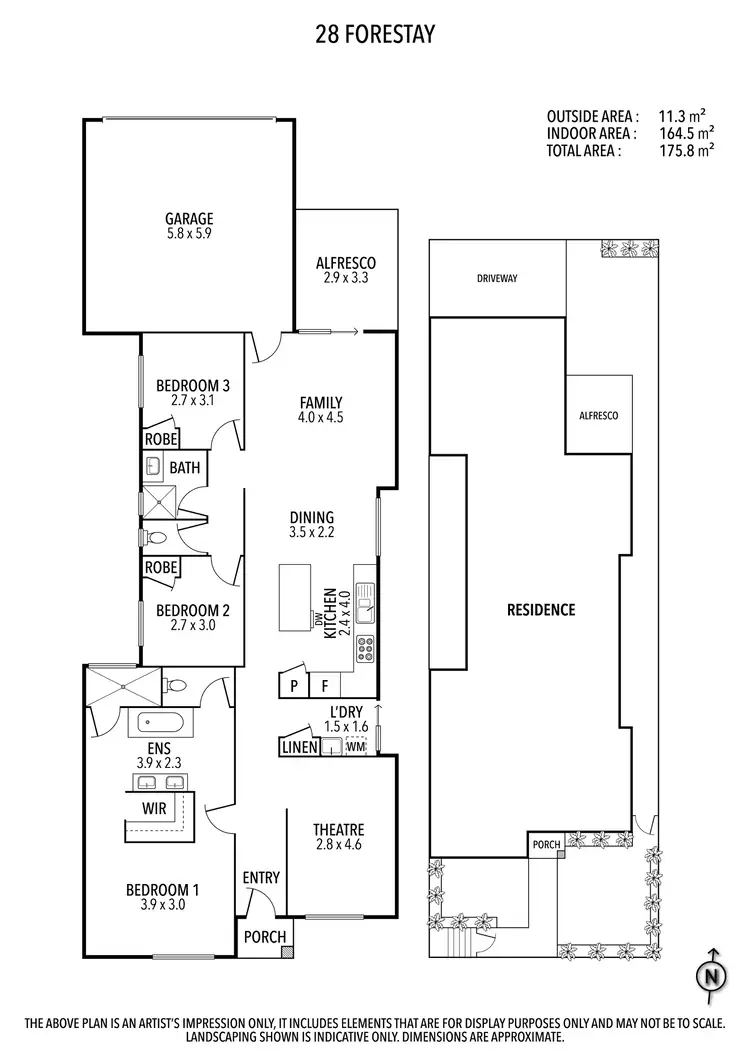 Floorplan of Homely house listing, 28 Forestay Turn, Alkimos WA 6038