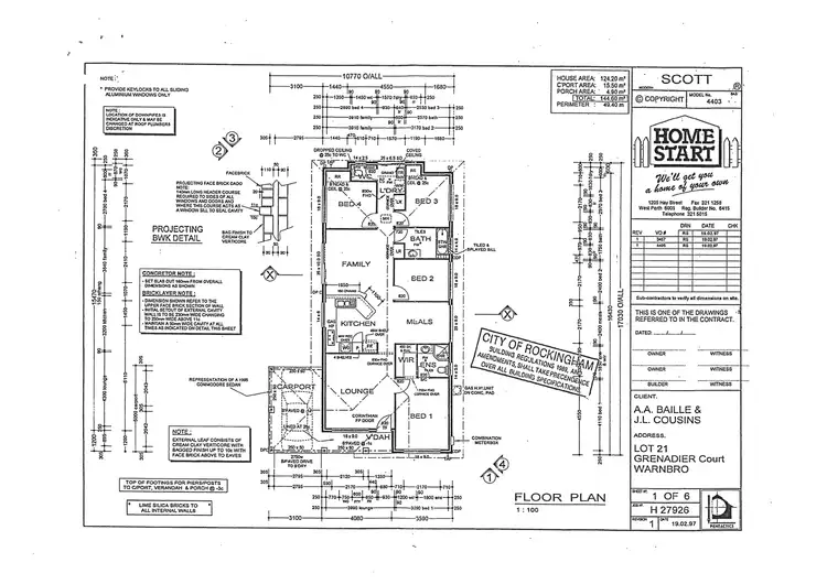 Floorplan of Homely house listing, 9 Grenadier Court, Warnbro WA 6169