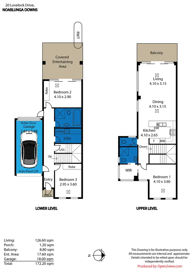 Floorplan of Homely house listing, 20 Lovelock Drive, Noarlunga Downs SA 5168