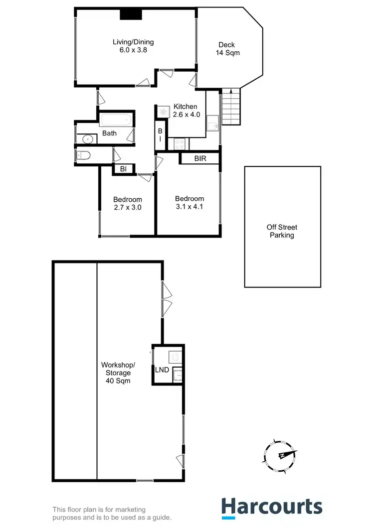 Floorplan of Homely house listing, 35 Tecoma Road, Risdon Vale TAS 7016