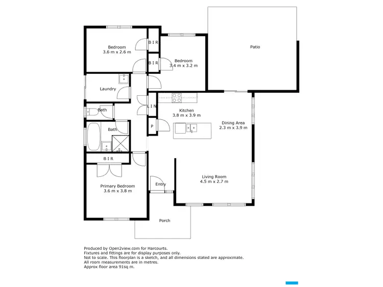 Floorplan of Homely house listing, 5 Ayrshire Avenue, Latrobe TAS 7307