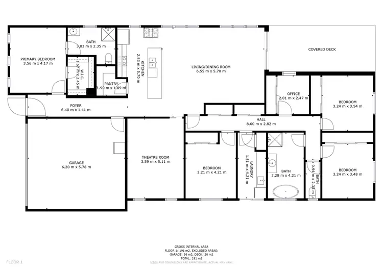 Floorplan of Homely house listing, 18 Ernest Road, Rokeby TAS 7019