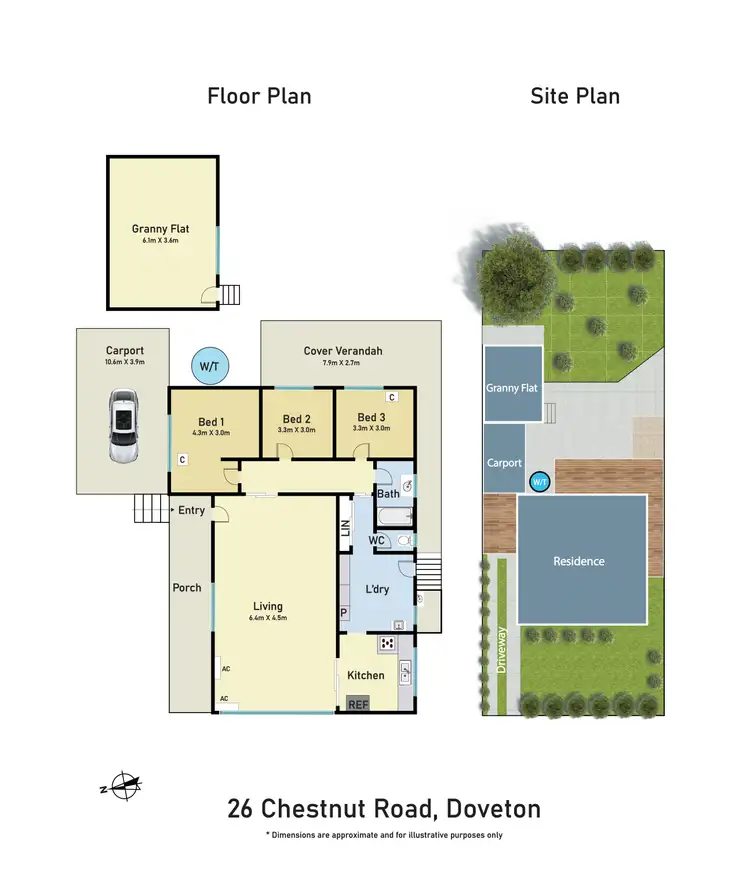 Floorplan of Homely house listing, 26 Chestnut Road, Doveton VIC 3177