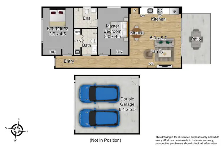 Floorplan of Homely unit listing, 31 Goodenia Loop, Cranbourne West VIC 3977