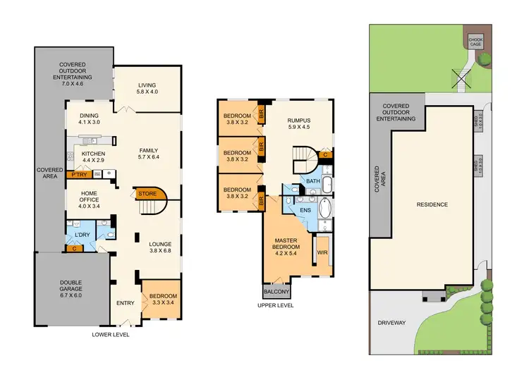 Floorplan of Homely house listing, 24 Regency Drive, Kilsyth South VIC 3137