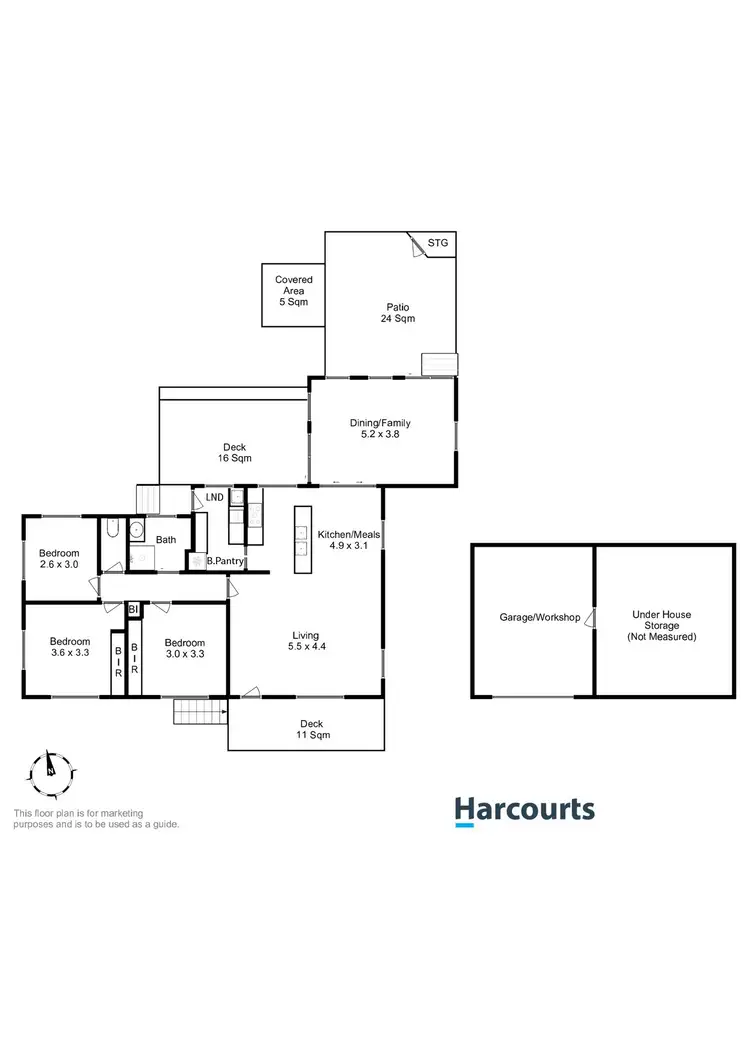Floorplan of Homely house listing, 9 Ninth Avenue, Dodges Ferry TAS 7173