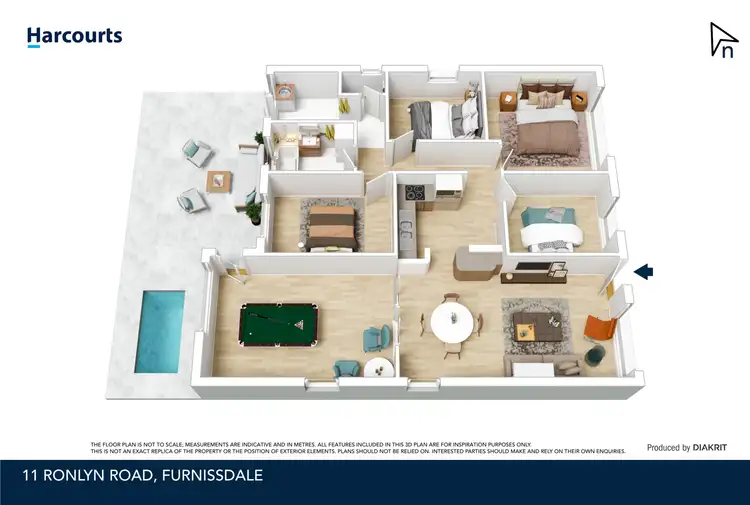 Floorplan of Homely house listing, 11 Ronlyn Road, Furnissdale WA 6209