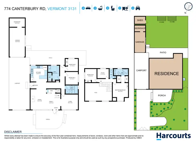 Floorplan of Homely house listing, 774 Canterbury Road, Vermont VIC 3133