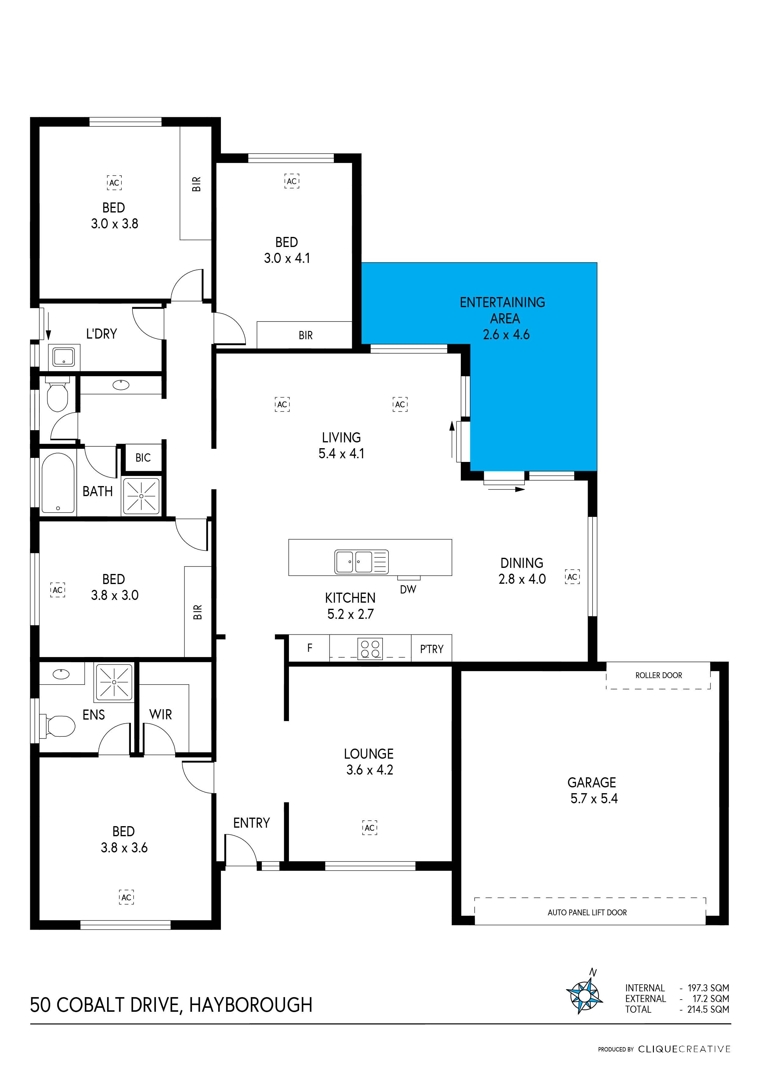 Floorplan of Homely house listing, 50 Cobalt Drive, Hayborough SA 5211