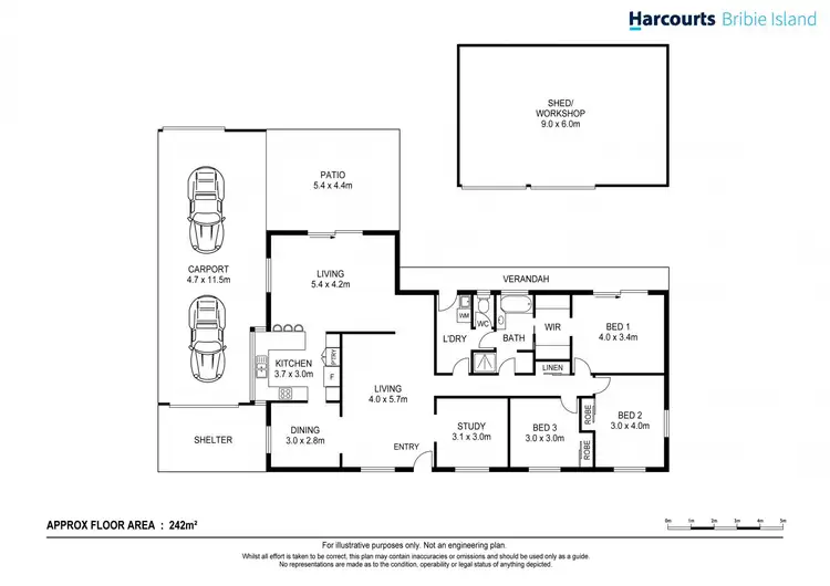 Floorplan of Homely house listing, 1394 Bribie Island Road, Ningi QLD 4511