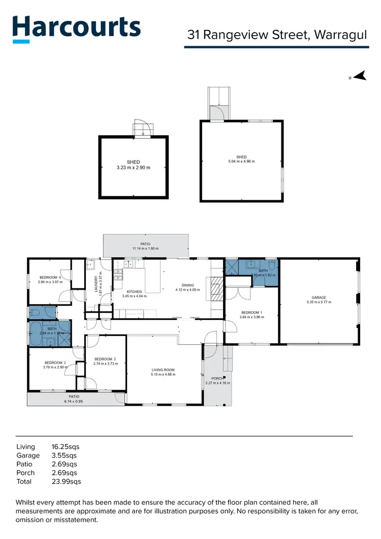 Floorplan of Homely house listing, 31 Rangeview Street, Warragul VIC 3820