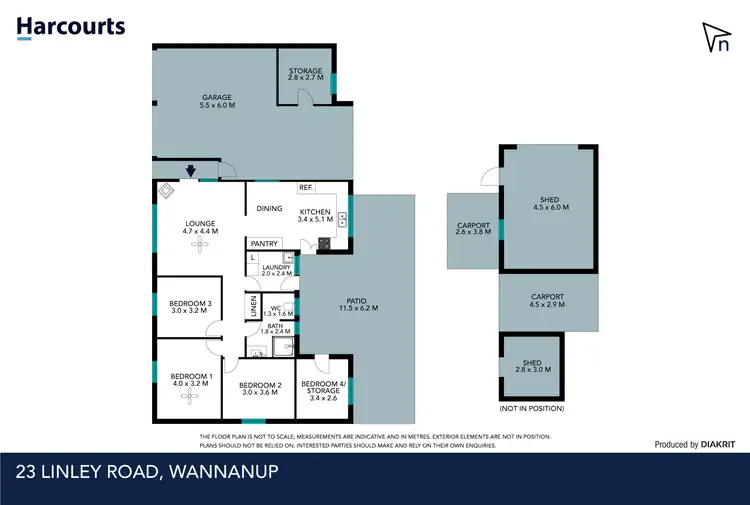 Floorplan of Homely house listing, 23 Linley Road, Wannanup WA 6210