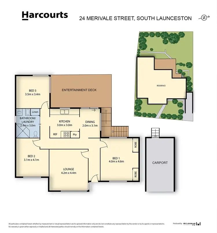 Floorplan of Homely house listing, 24 Merivale Street, South Launceston TAS 7249